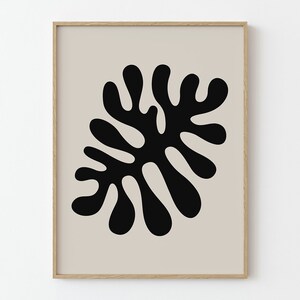 Henri Matisse Exhibition Printable Wall Art, Abstract Poster Art, Exhibition Poster, Matisse Exhibition, Matisse Cutouts, Modern Wall Decor