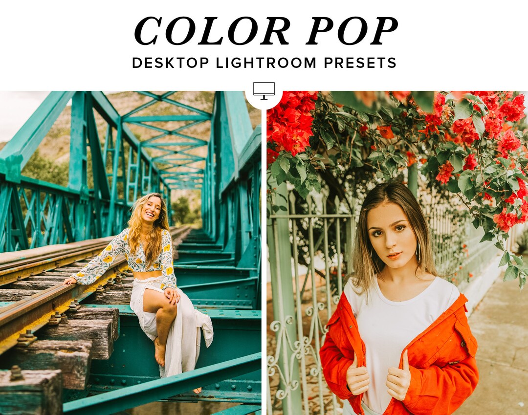 Custom Color Presets Color Pop - Desktop Presets | Lifestyle Presets | Travel Presets ...