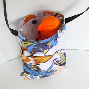 Waterproof fabric shoulder bag for umbrella