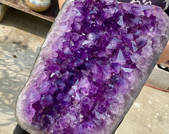 11600g Huge Natural Amethyst Geode Crystal Rough mineral Specimen Healing, Mining Amethyst Geode Crystal