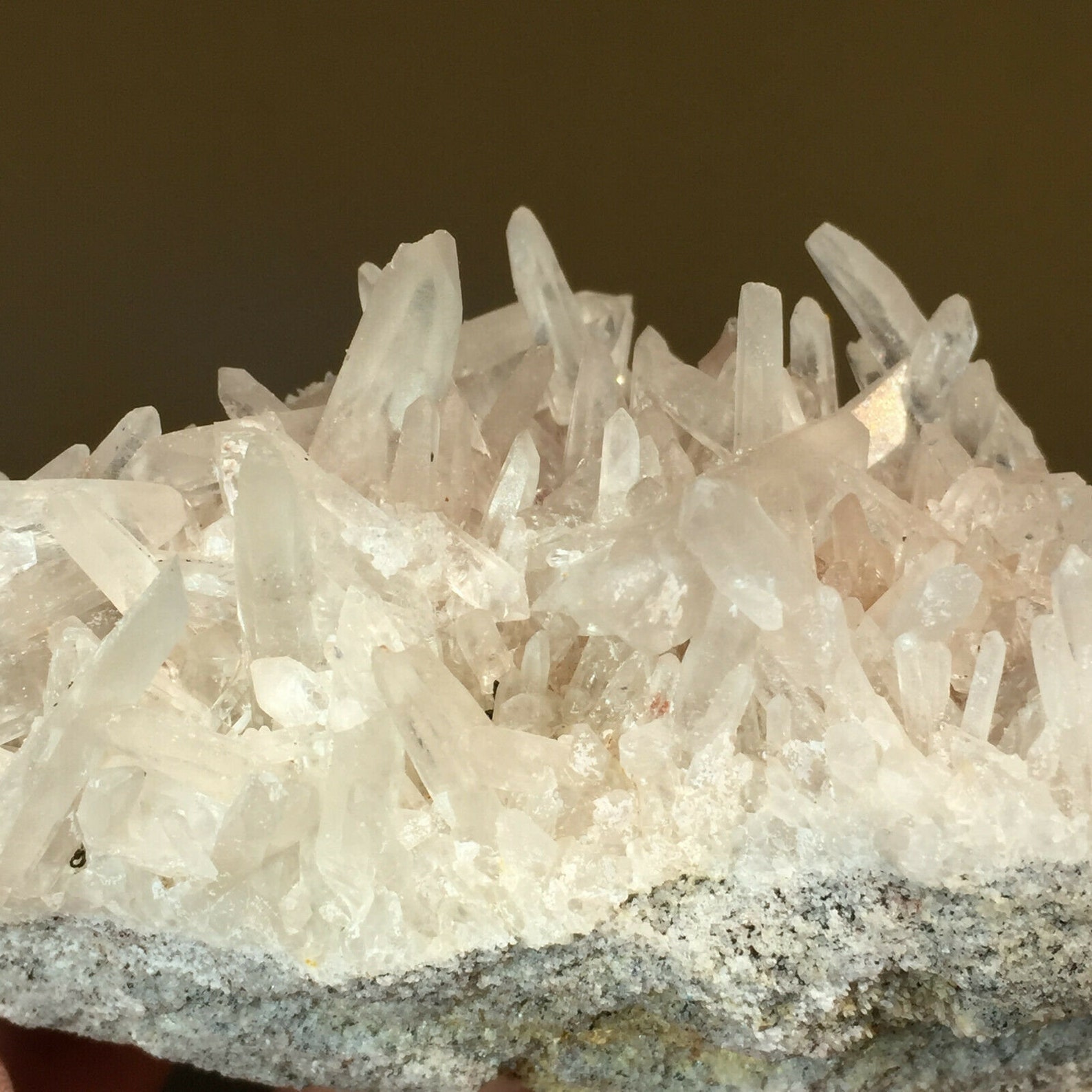 White Crystal Cluster 280g Clear White Quartz Crystal Etsy