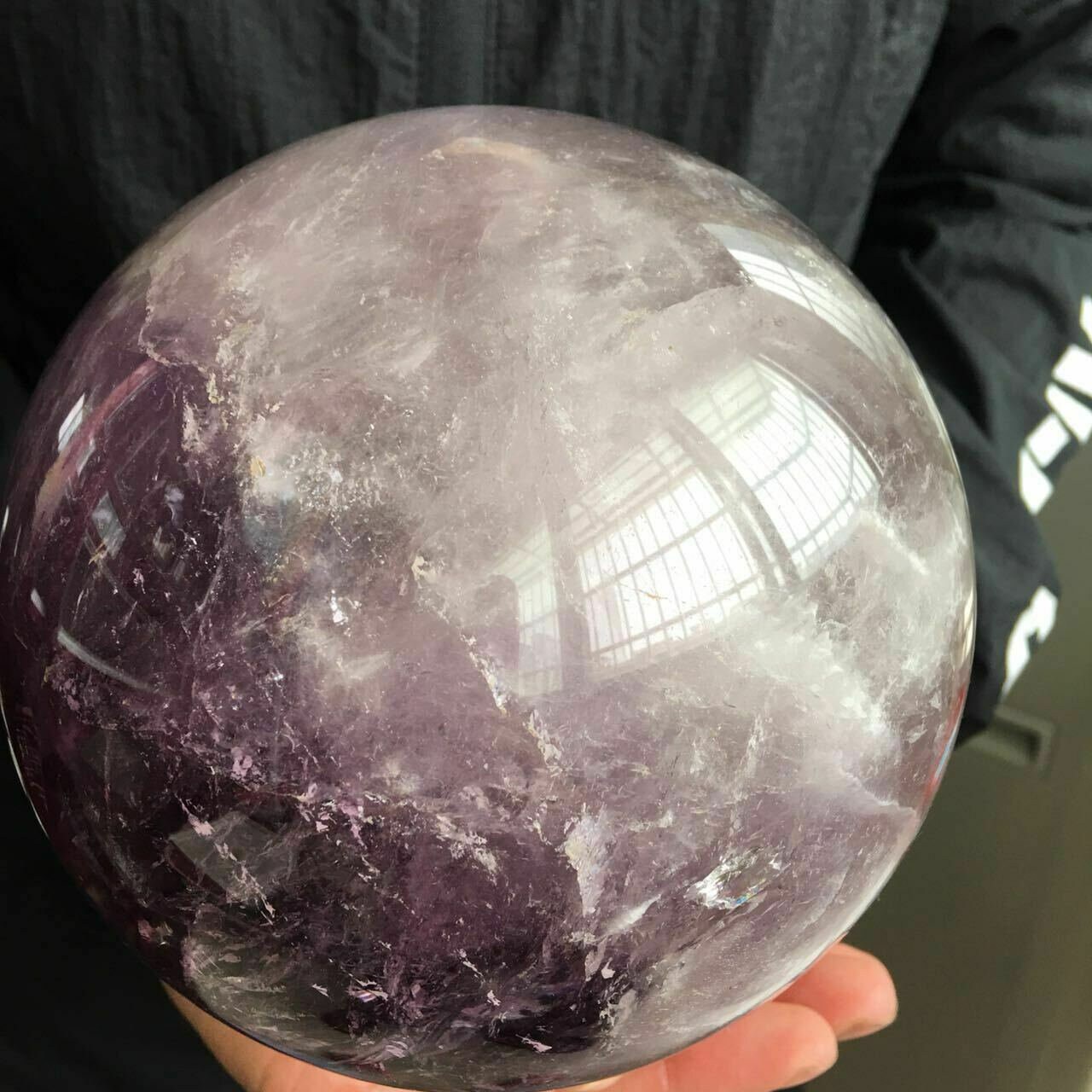 3460g Large Natural Amethyst Sphere Quartz Crystal Ball | Etsy