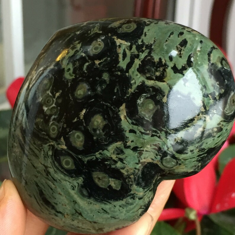 373g Natural Green Kambaba Jasper Stromatolite Quartz Polished | Etsy