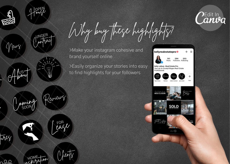 31 Black Real Estate Instagram Highlights | Realtor Social Media ...