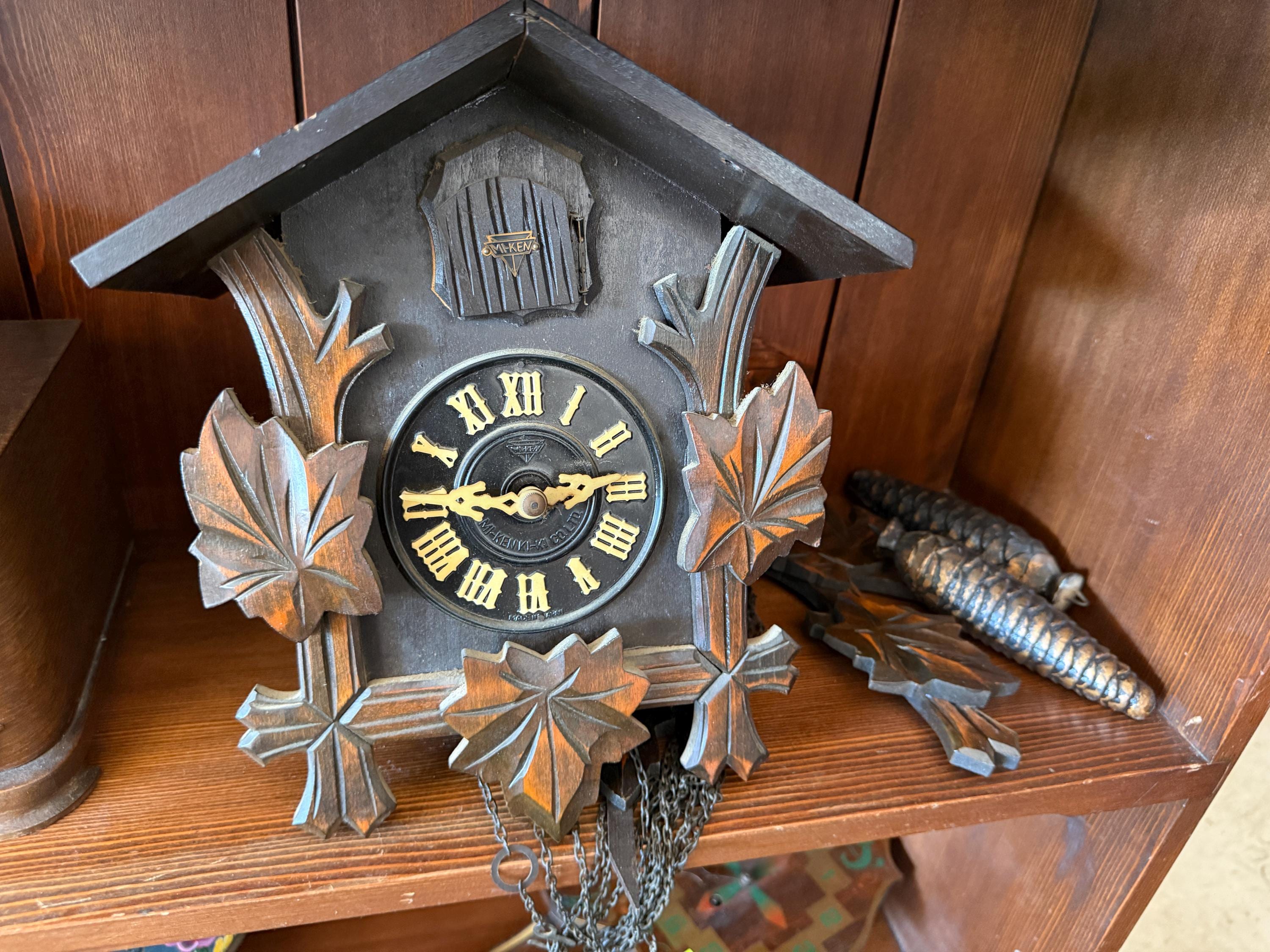 mi-ken clock ハト時計 cuckoo 1963年頃 Mi Ken Cuckoo Clock - Etsy