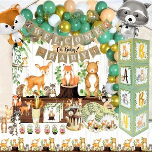 Woodland Baby Shower Decorations Etsy New Zealand