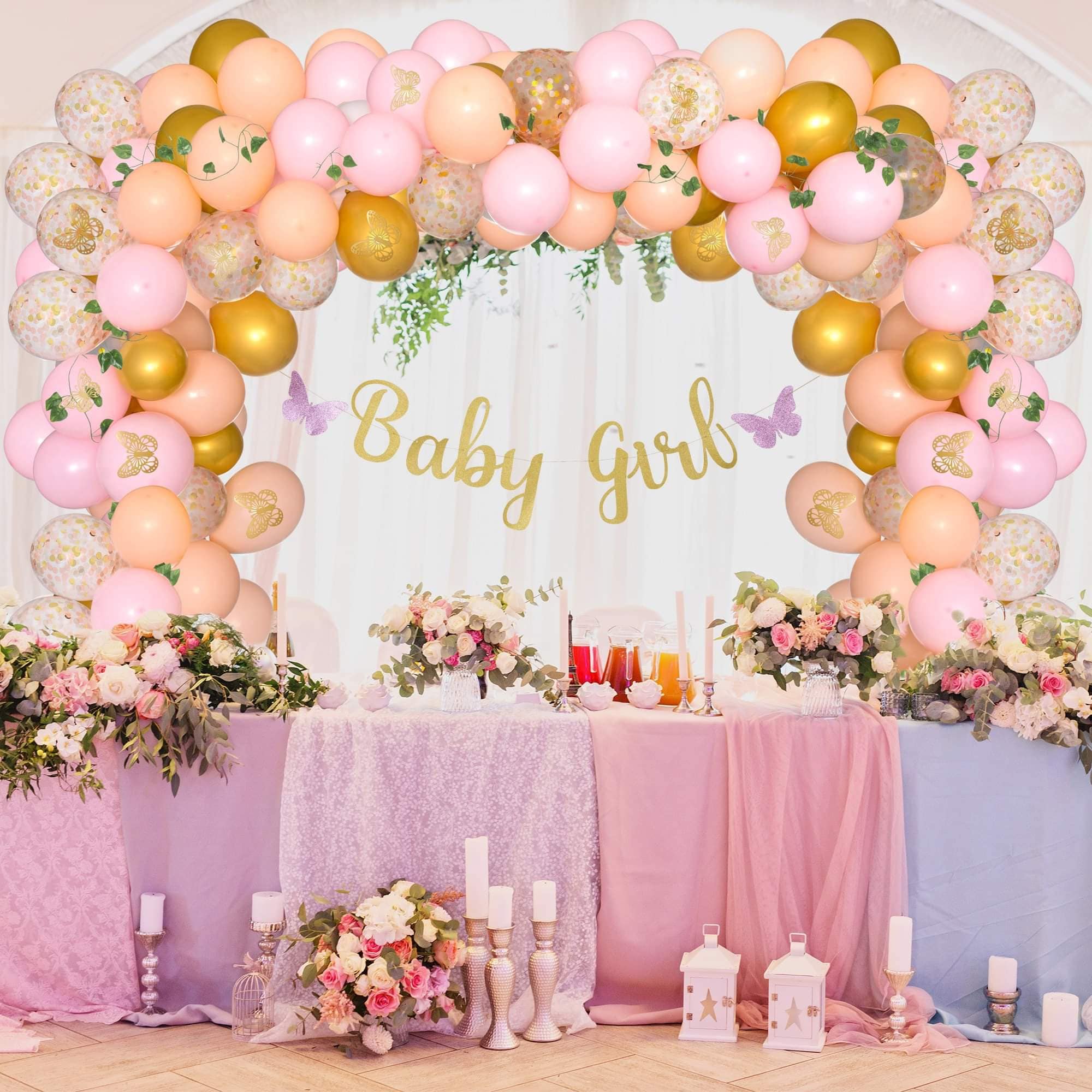 Butterfly Garden Baby Shower Decorations for Girl 110 Piece - Etsy Butterfly Garden Baby Shower Decorations for Girl 110 Piece - Etsy