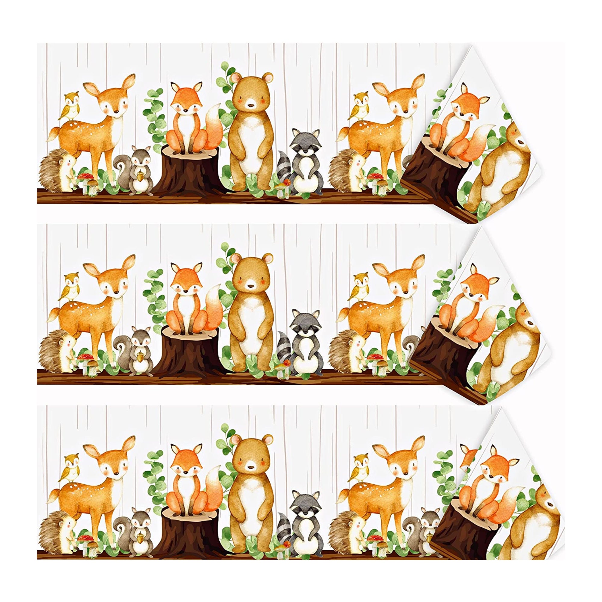 Arctic Fox Confetti, Woodland Decorations, Animal Party Supplies, Woodland  Theme, Rustic Party Supplies, Fox Decorations, Table Scatter, Fox Cut Out