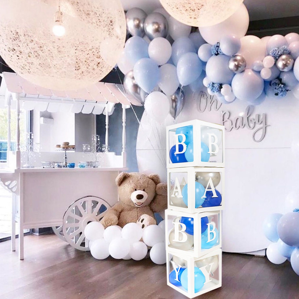 MMTX 38Pcs Baby Shower Decorations Boys, Baby Shower Party Decoration Blue  Mom, Sash, Baby Shower Banner, Baby Foil Balloon For Mom His Gender Reveal  Party Reusable & Reviews - Wayfair Canada