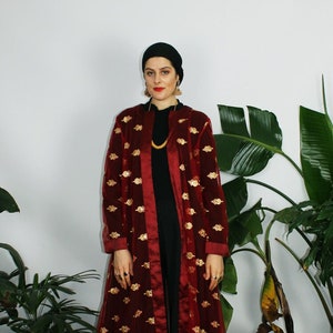 Lace outlet abaya jacket