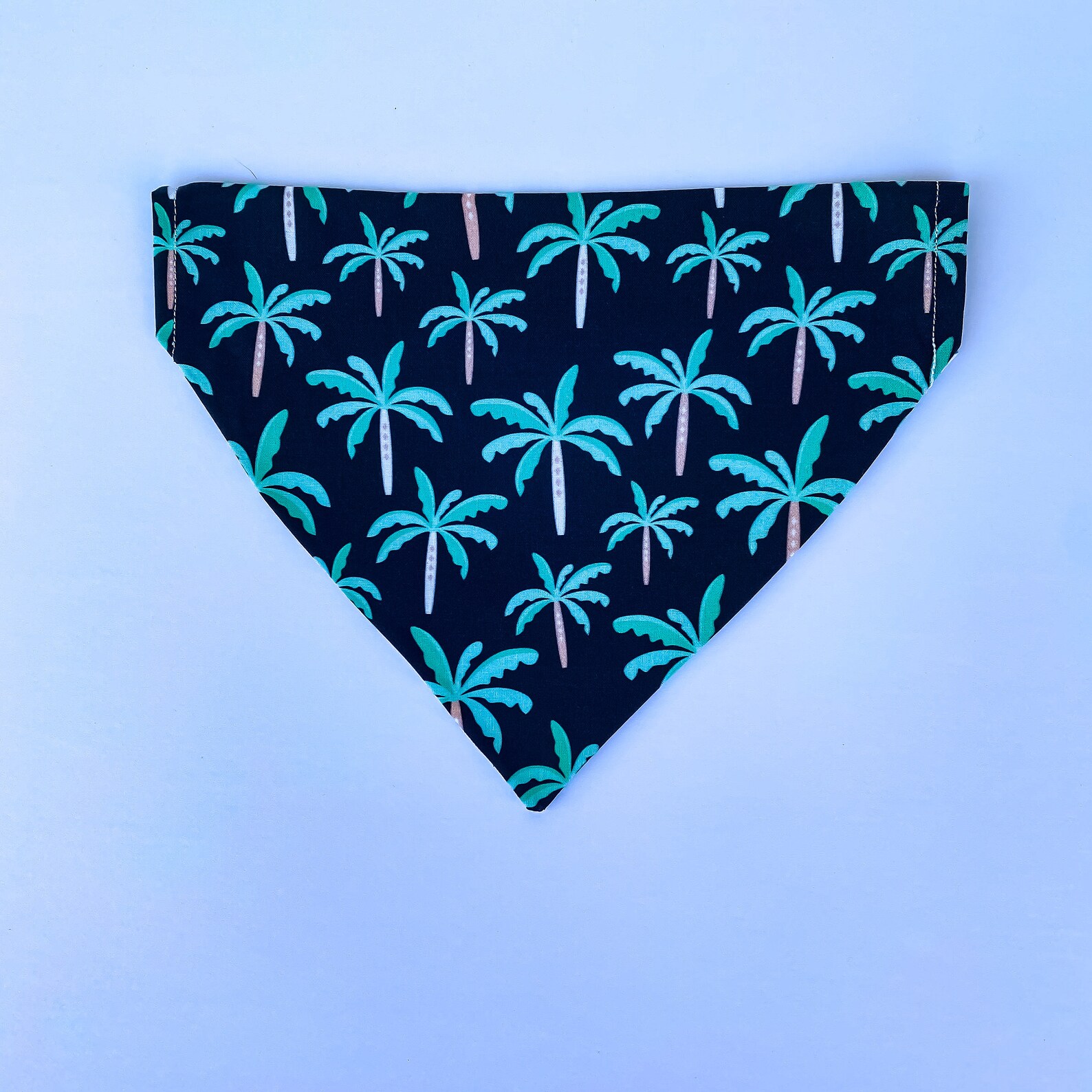Summer Dog Bandana Over the Collar or Tie On Beach Palm Etsy