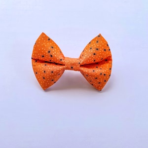 Halloween Dog Bow Tie | Spiders, Spiderweb | Spooky Season, Creepy Crawlies | Cat Bow Tie | Collar Bow Tie | Dog Accessory Pet Bow