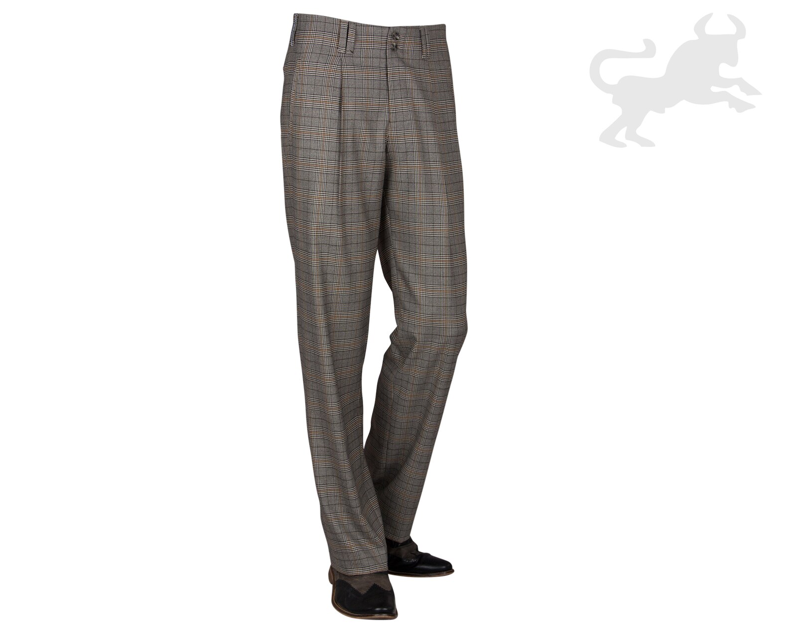 Plaid Men's Pants Retro Vintage Style Swing Lindy Hop Etsy