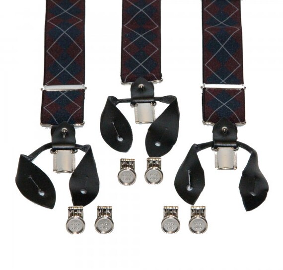 Suspenders To Button Etsy