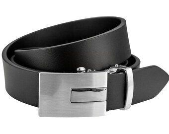 Leather Belt AUTOMATIC in Black