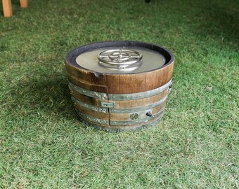 Wine Barrel Fire Pit Etsy