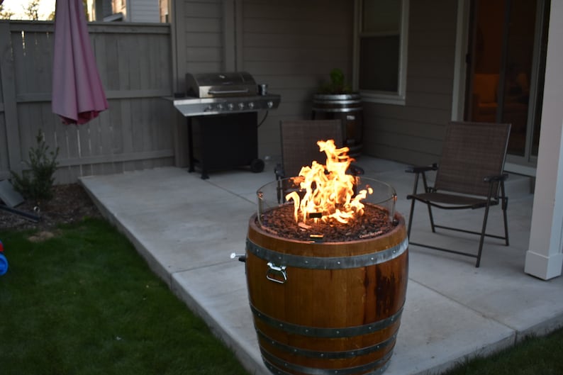 34 Barrel Wine Barrel Fire Pit