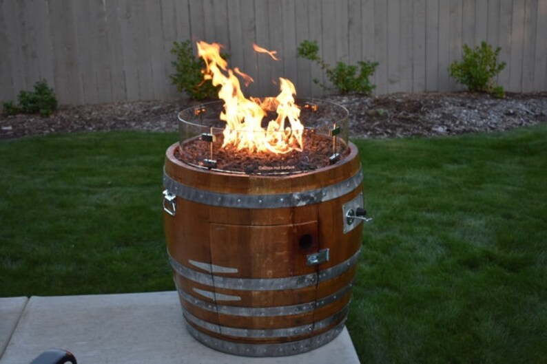 34 Barrel Wine Barrel Fire Pit