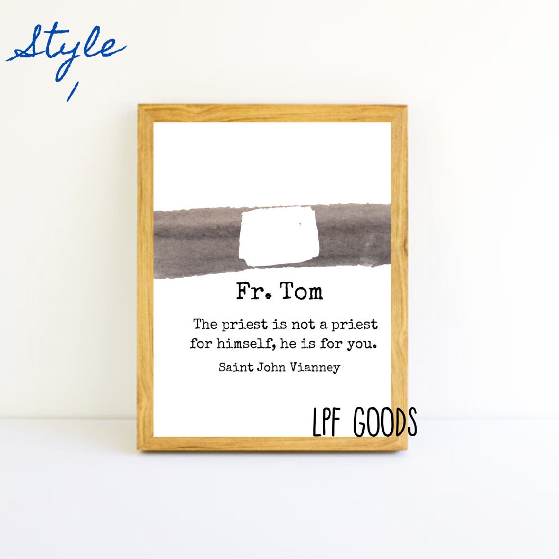 DIGITAL DOWNLOAD Personalized Gift for Your Priest Choose - Etsy