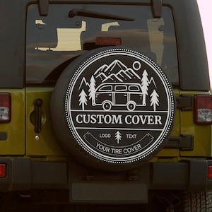 Jeep Tire Cover With Back up Camera Etsy