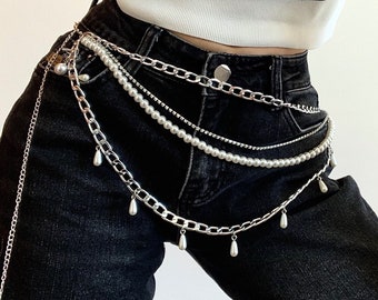 silver belt chain