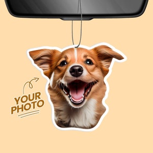 Custom Air Freshener from Photo - Air Freshener - Car Accessories for Boyfriend Fathers Day Decor Christmas Gift for him
