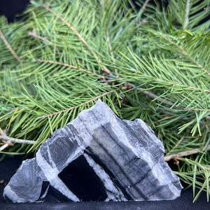 Mountain magnet, natural stone magnet, fridge magnet, Colorado magnet, mountain decor, Colorado gift, souvenir, granite, marble, rock art.
