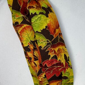 Autumn Face Mask, Fall Leaves Face Mask, Cotton Face Mask, Reusable ...