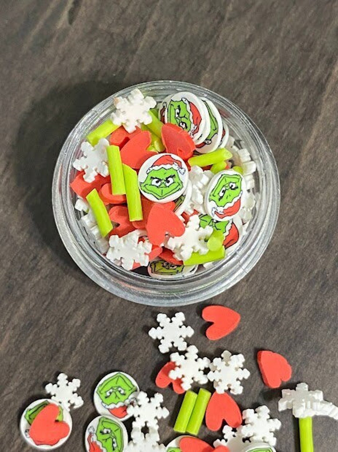 Mean One Mix Christmas Sprinkle Mix Polymer Clay Fake - Etsy