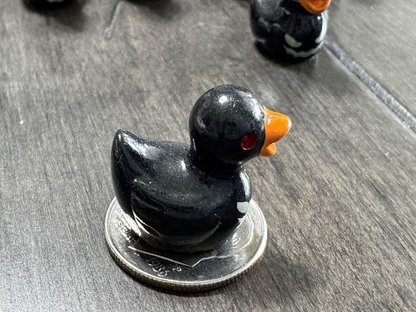 Jack O Lantern Ducks Mini Resin, Halloween Ducks, Cruise Ducks