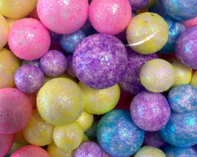 Foam Easter Glitter Vase Filler 110-pc Pack Foam Balls Crafts Decor Pastel Foam Easter Glitter Vase Filler 110-pc Pack Foam Balls Crafts Decor Pastel