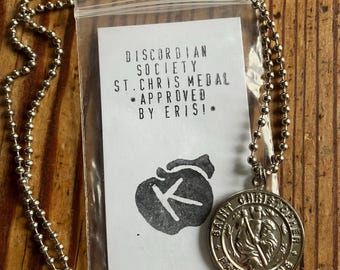 Discordian Society St Chris medal
