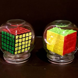 IMPOSSIBLE BOTTLE – 5x5 Rubik’s Cube in Glass Candy Jar