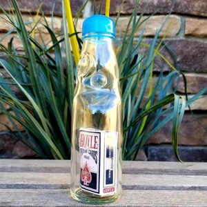 Garrafa Impossível - Refrigerante Japonês, Garrafa Ramune, Mini Baralho de Cartas!!!