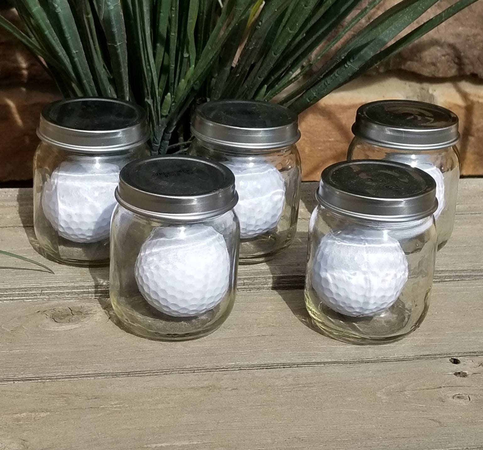 IMPOSSIBLE BOTTLE Golf Ball in a Tiny Jar Etsy