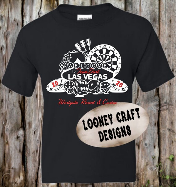 Las Vegas Dart Shirt Team Darts Vegas Darts In Las Vegas Etsy