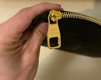 lv zipper replacement gold