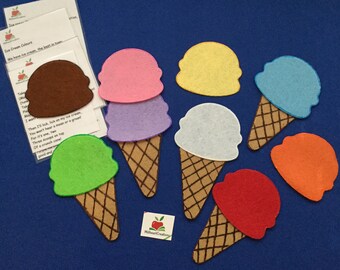 Ice Cream Colours Etsy