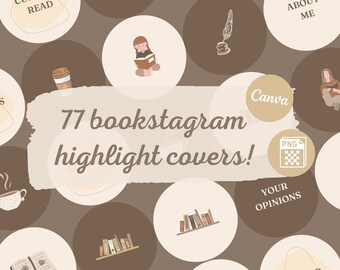 77 portadas destacadas de Bookstagram: Beige y marrón (descarga digital)