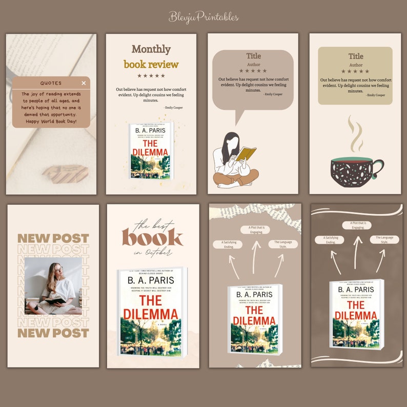 Bookstagram Story Templates Book Bloggers Small Business Instagram Bookstagram Story Templates Book Bloggers Small Business Instagram