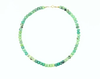 Chrysoprase Choker