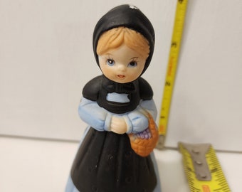 Vintage Pilgrim Girl Bell