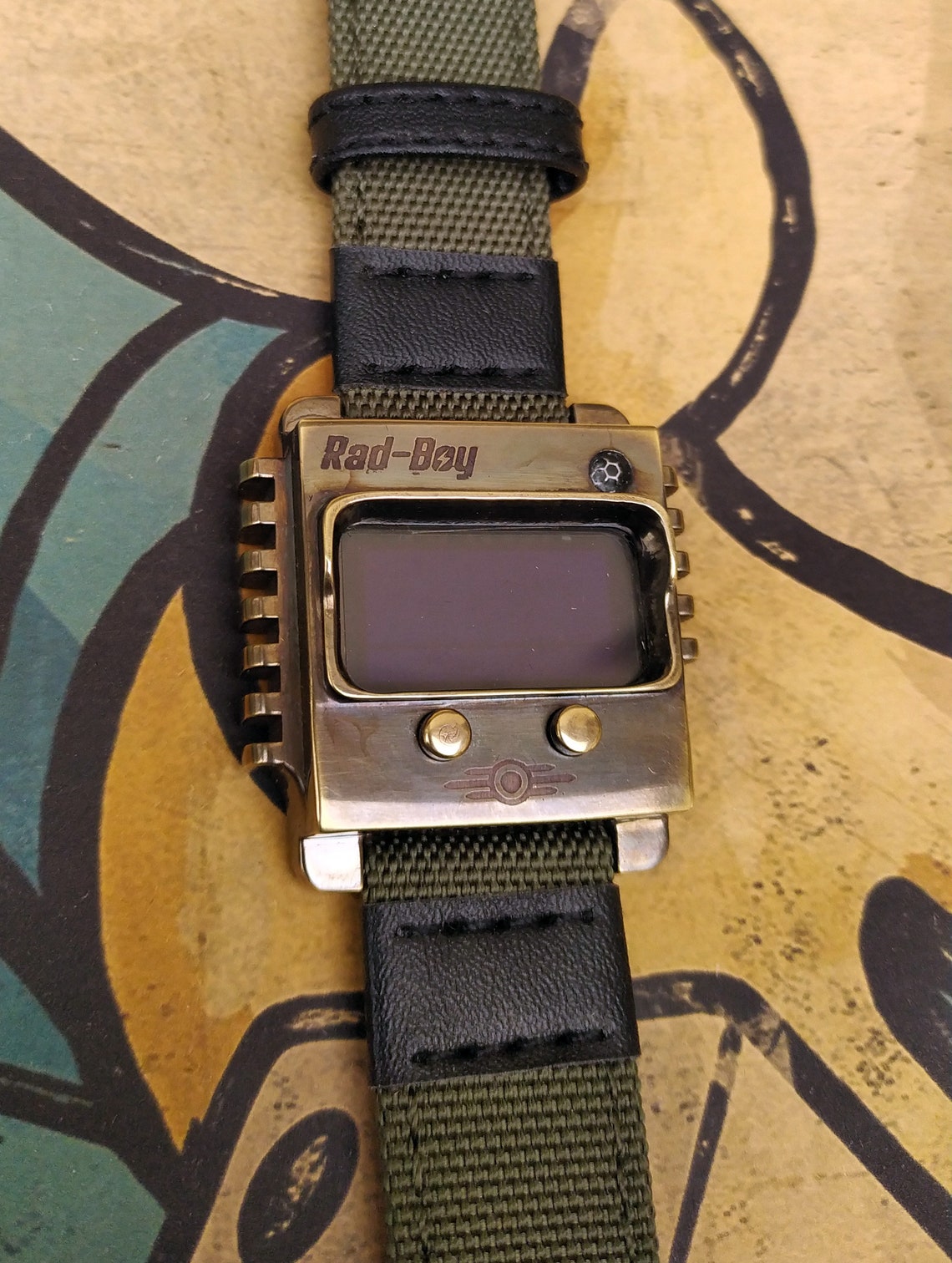 Fallout inspired wrist watch radiation dosimeter Rad-Boy | Etsy