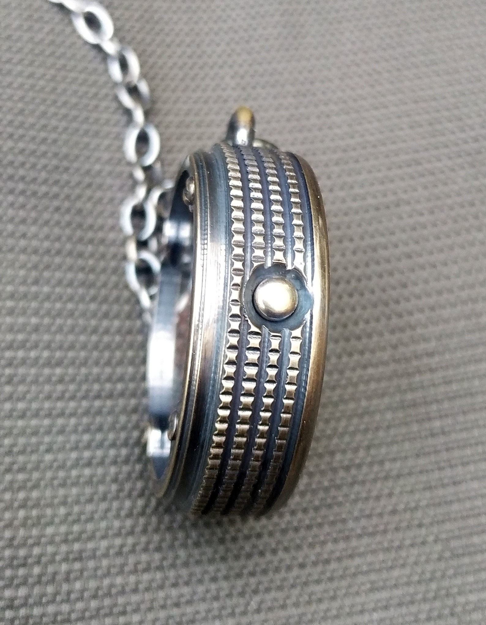 METRO 2033 styled LED pocket watch dosimeter Etsy