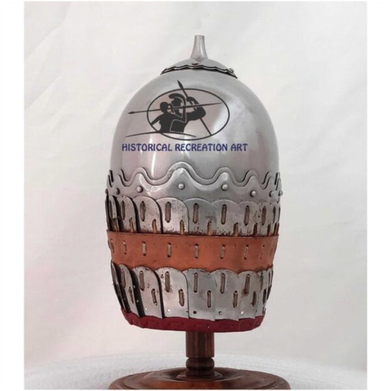 モンゴルヘルメット | 軟鋼 18 ゲージ | - Etsy 日本