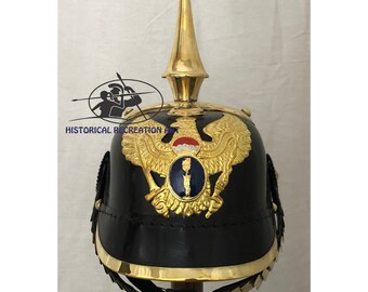 ドイツ プロイセン ピッケルハウベ ヘルメット、大人用帝国将校用