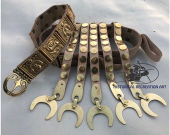 She-Wolf Roman Cingulum Belt | LARP Reenactment Costume Accessory & Gift for Historical Enthusiasts