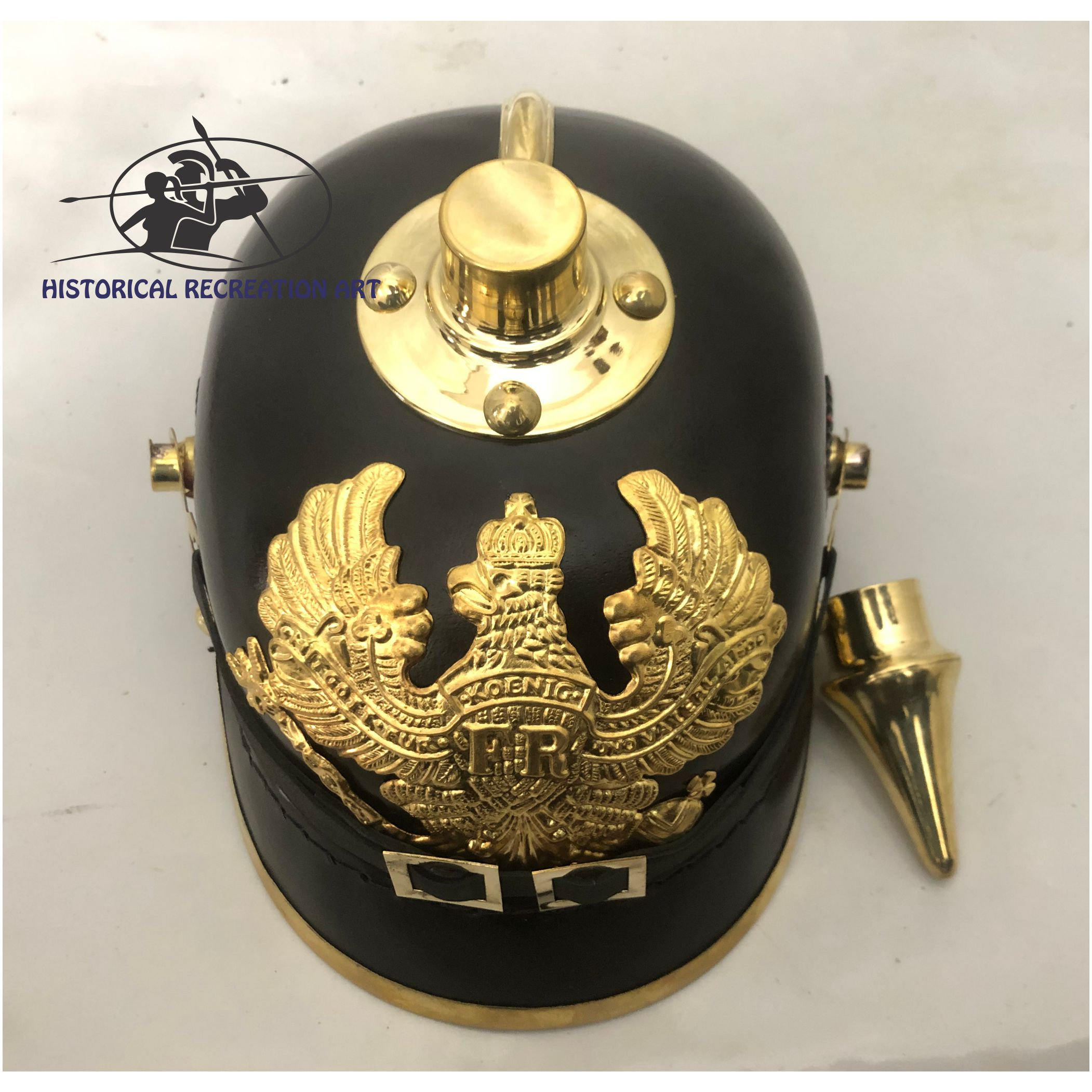 ドイツ プロイセン ピッケルハウベ ヘルメット、大人用帝国将校用