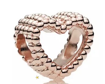 Rose Gold Pacifier Charm Pandorastyle 