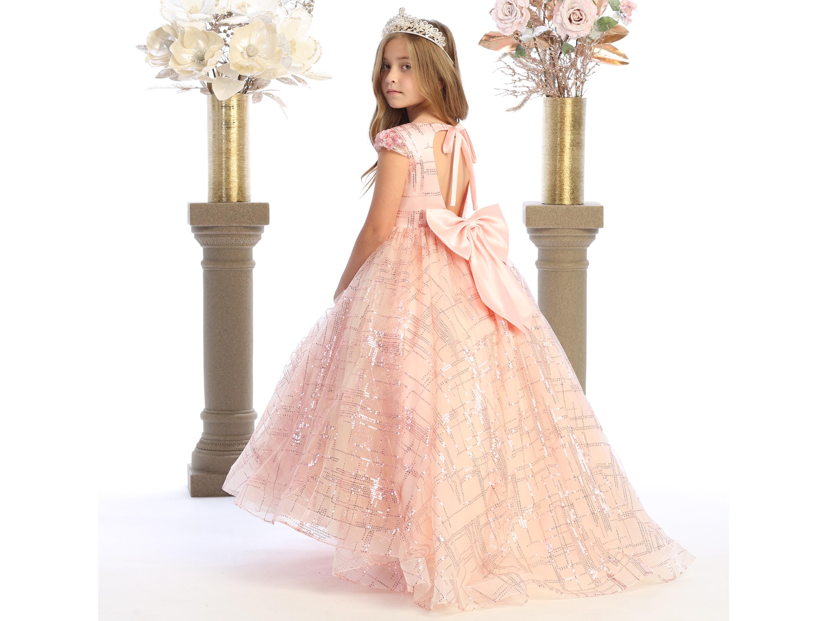 slim fit dress slacks May Queen LK207 - Long Ballgown Dress main image 0